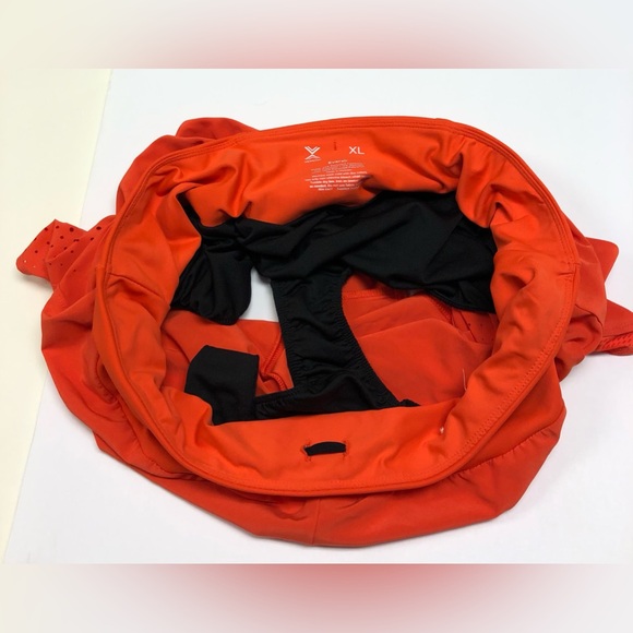 Xersion Everair lined running shorts NWOT size XL bright orange - Picture 15 of 15